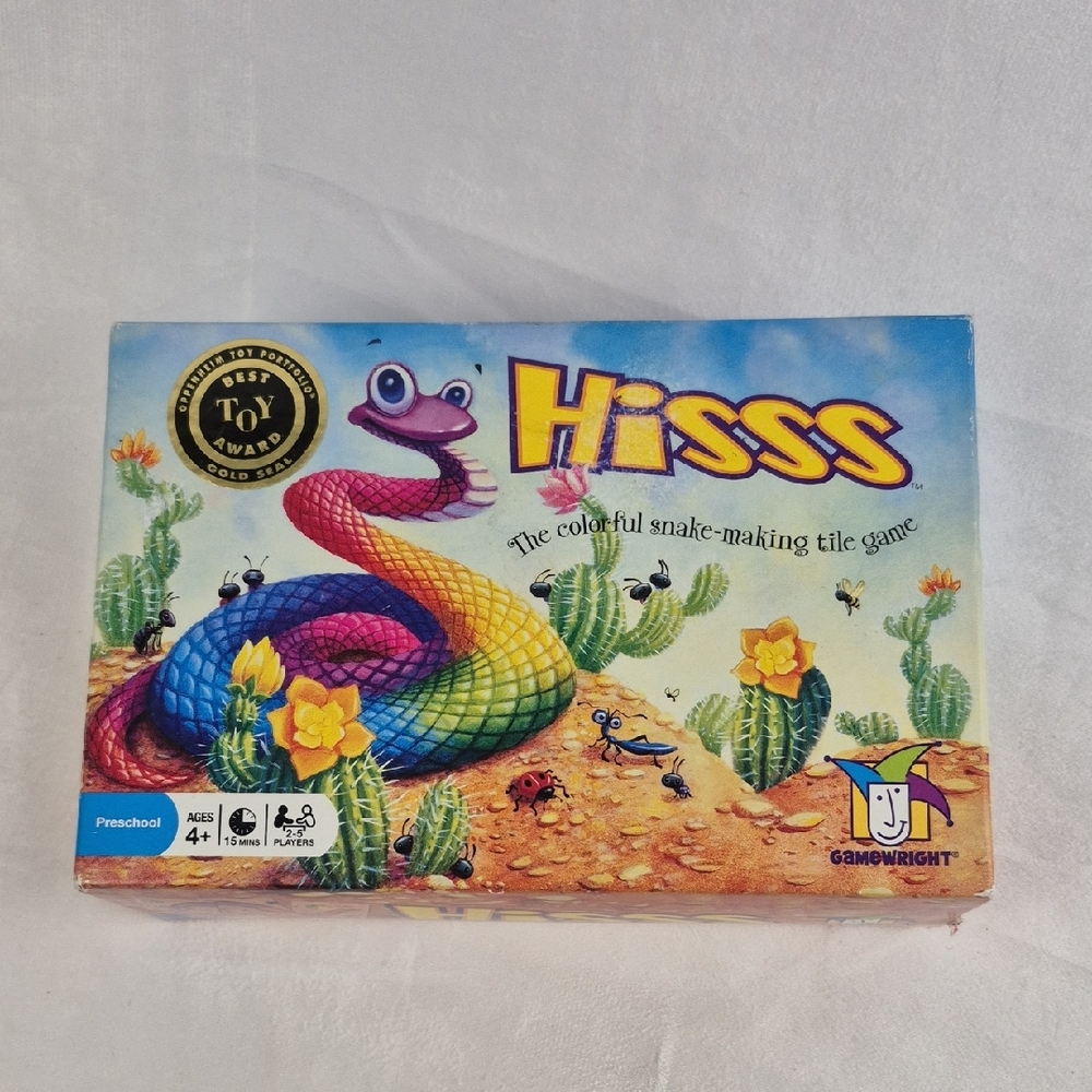 Hisss Snake-Making Tile Game - Used  - Read Description